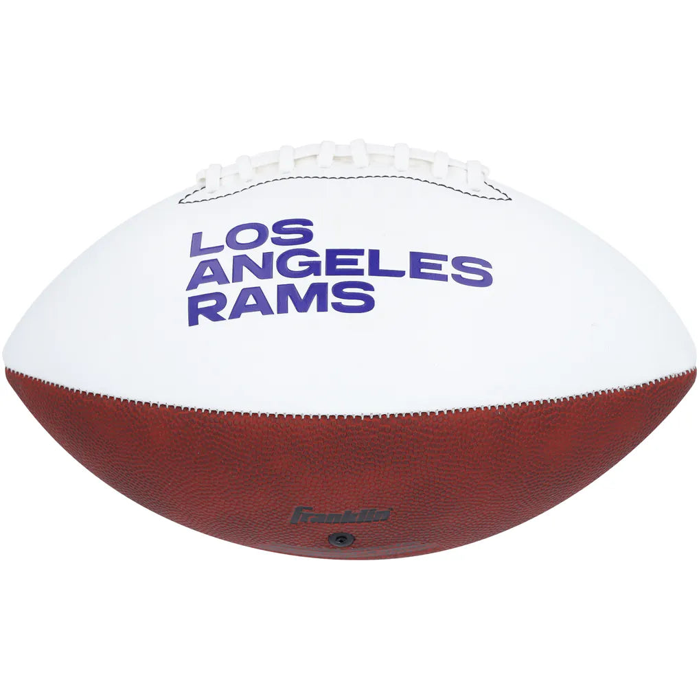 Cooper Kupp Los Angeles Rams Autographed Franklin White Panel Football - Fanatics