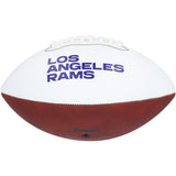 Cooper Kupp Los Angeles Rams Autographed Franklin White Panel Football - Fanatics