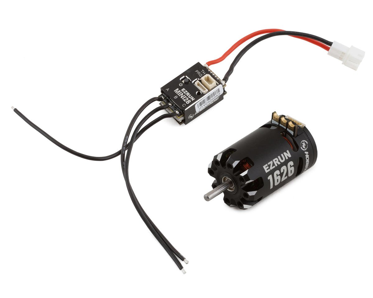 Hobbywing - EZRun MINI28 1/28th Scale Sensored Brushless Combo (3500Kv) - 38020366