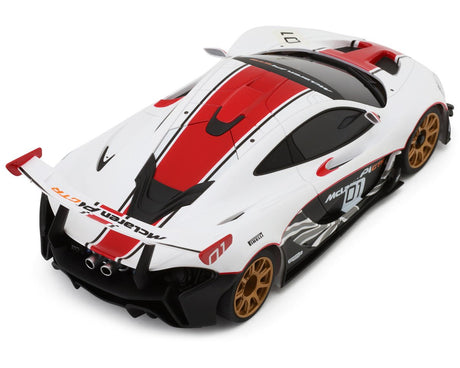 Kyosho - MR-03W-MM McLaren P1 GTR Body (White/Red) - MZP253WR