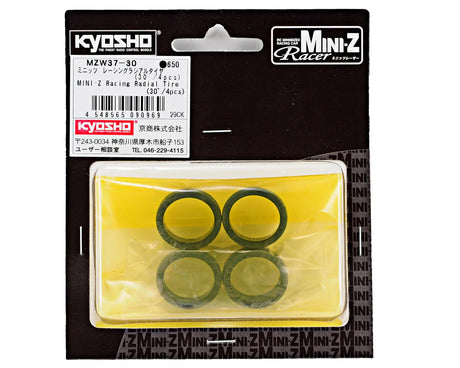 Kyosho - Mini-Z 8.5mm Racing Radial Tire (4) (30 Shore) - MZW37-30