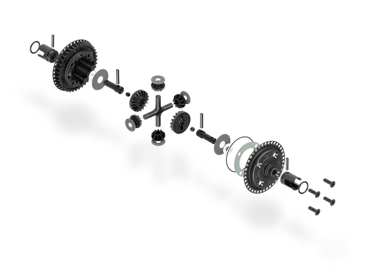XRAY X4 - BB GEAR DIFFERENTIAL FOR UNI BULKHEADS - SET - 304903