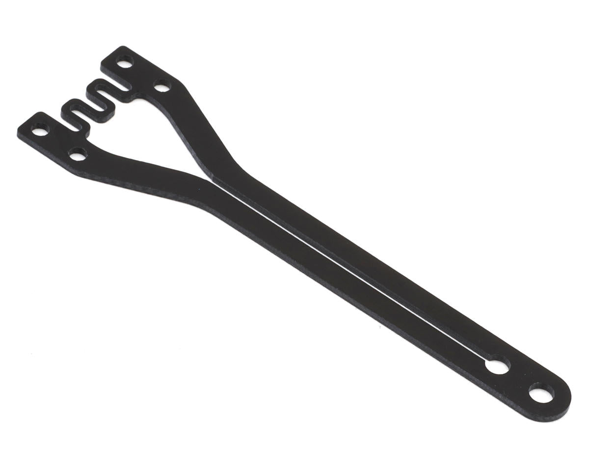 XRAY X4 - GLASS FIBER UPPER DECK - SPLIT FRONT WAVE - 301079-K