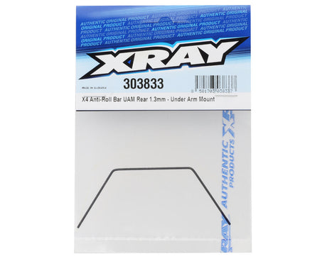 XRAY X4 - ANTI-ROLL BAR UAM - UNDER ARM MOUNT - REAR 1.3 MM - 303833