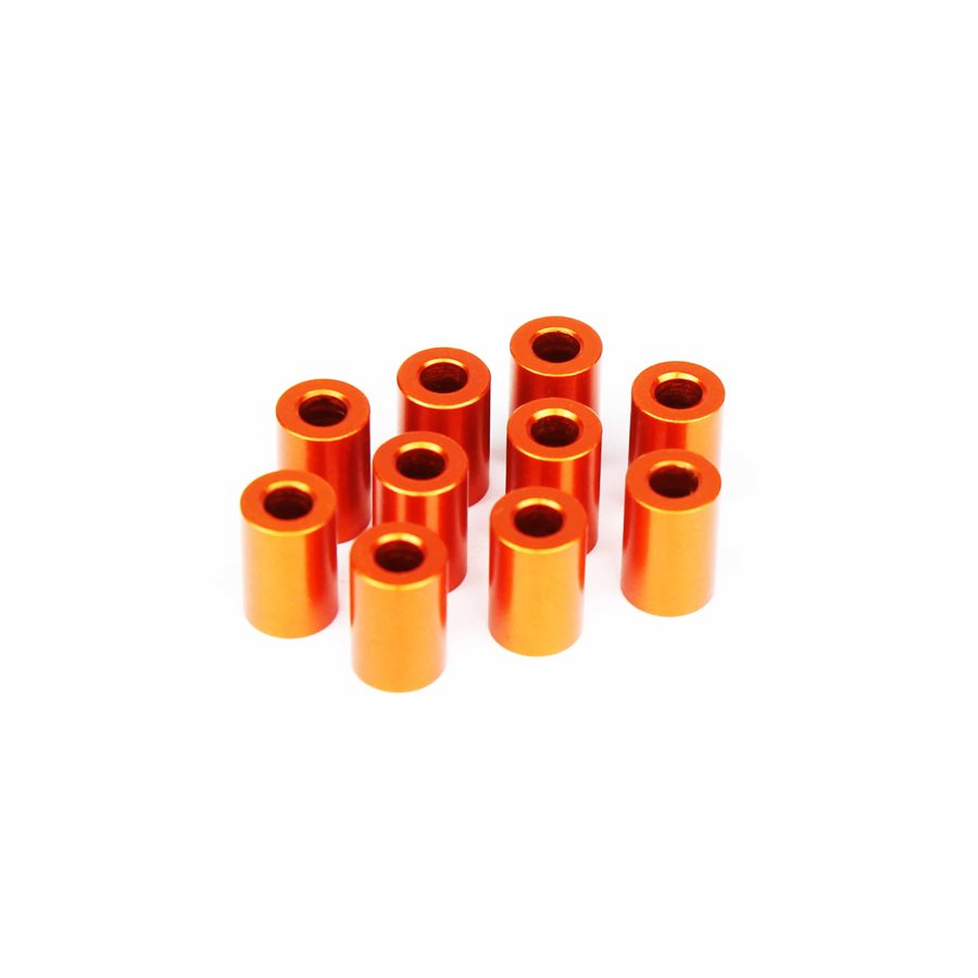 XRAY - ALU SHIM 3X6X9.0MM - ORANGE (10) - 303130-O