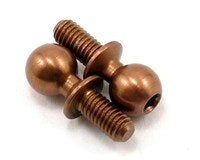 Team Associated Factory Team 6mm Heavy Duty Ti-Nitride Ballstud Set (2)