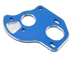 Team Associated B6.1/B6.1D Aluminum Laydown Motor Plate (Blue)
