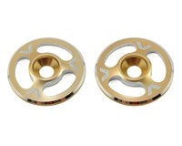 Avid RC Triad Wing Mount Buttons (2) (Gold)