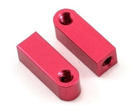 CRC -Aluminum Vertical Shock Tower/Servo Mount Set (Red) (CLN3355)