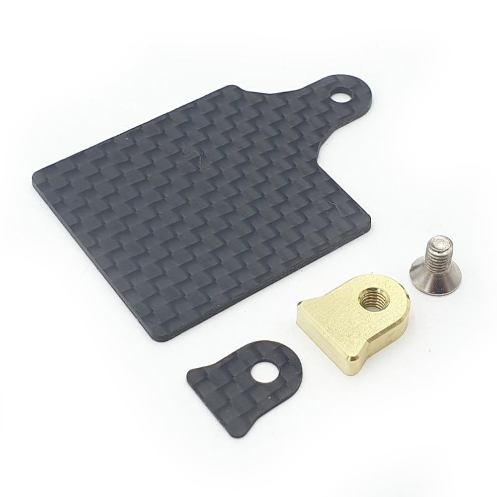 RC Maker - RCM-FESCP-AC - CARBON LCG FLOATING ESC PLATE SET FOR AWESOMATIX MMX/MMCX