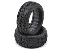 JConcepts Dirt Webs 60mm 4WD Front Buggy Tires (2) (Green)