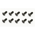 Serpent 4x10mm Flat Head Screw (10)