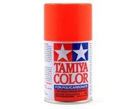 Tamiya PS-20 Fluorescent Red Lexan Spray Paint (3oz)