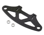 XRAY T4 2019 -GRAPHITE BUMPER UPPER HOLDER FOR ADJUST BODY MOUNTS 2.5MM - XRA301210