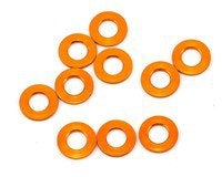 XRAY T4 2017 3x6x0.5mm Aluminum Shim (Orange) (10)