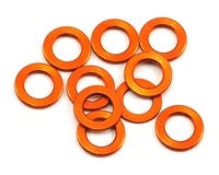 XRAY 3x5x0.5mm Aluminum Shim (Orange) (10)