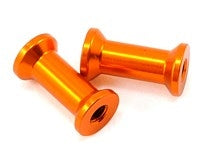 XRAY 13mm Aluminum Rear Brace Mount (Orange) (2)