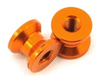 XRAY 6.0mm Aluminum Mount (Orange) (2) - XRA376366-O