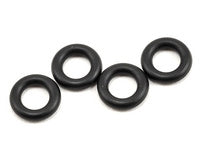 Yokomo Gear Differential O-Ring (4) (Neoprene/Black)