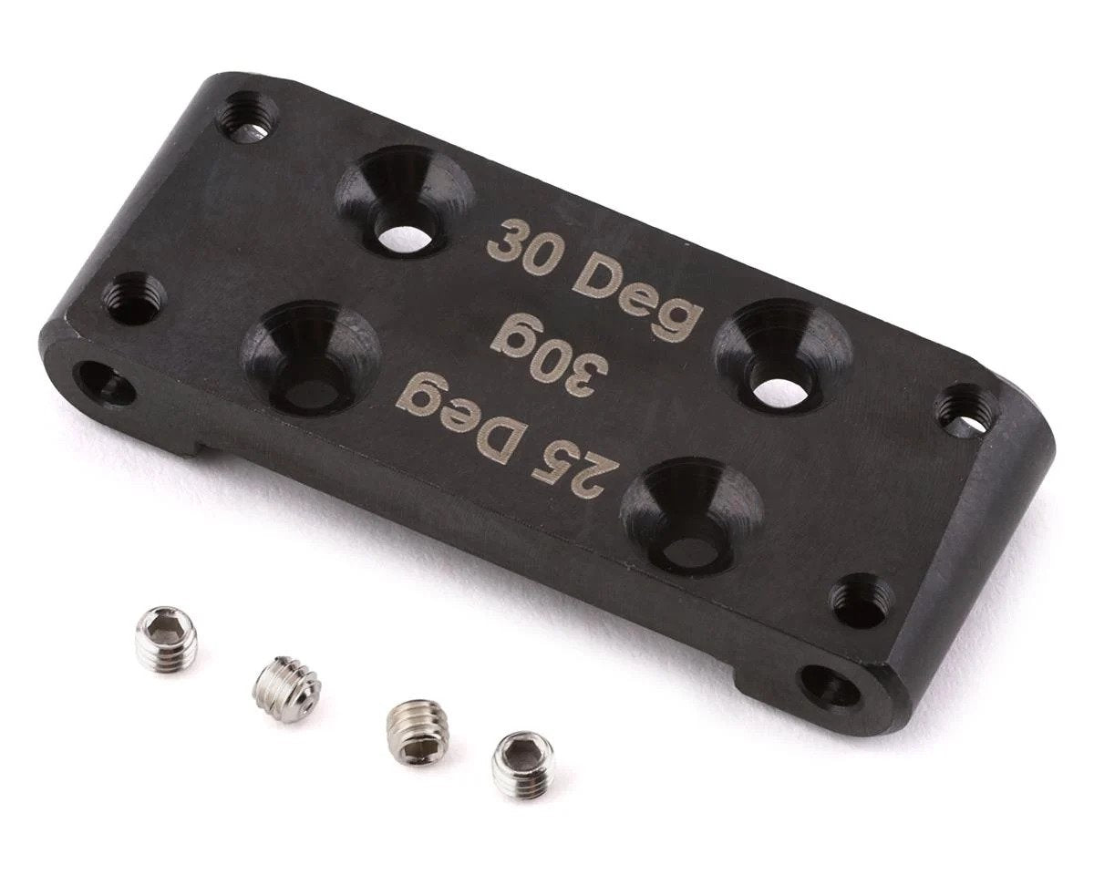 Team Associated - RC10B6/RC10T6 Factory Team Steel Bulkhead (Black) - 91898