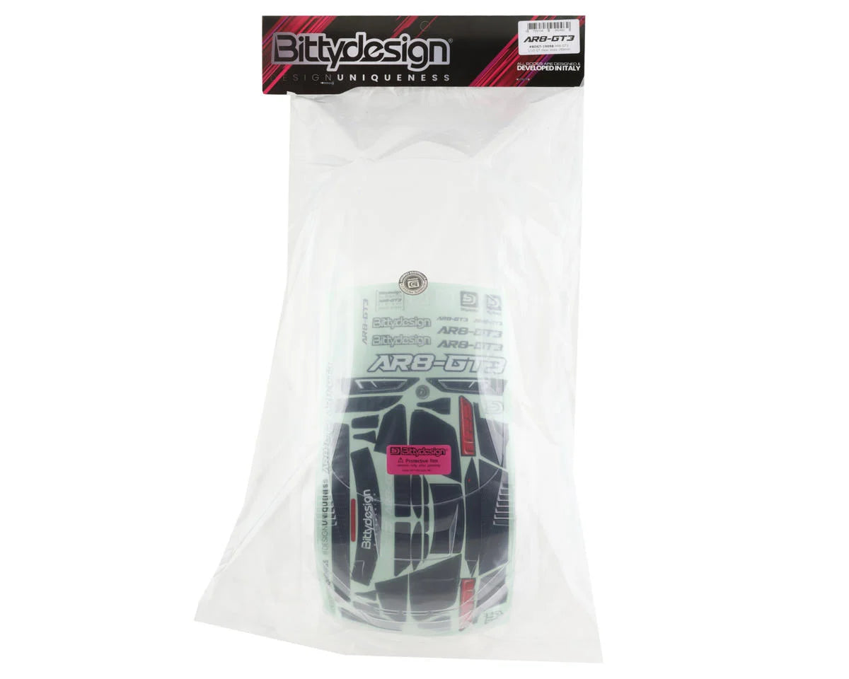 Bittydesign - AR8-GT3 1/10 GT Touring Car Body (Clear) (190mm) - BDYGT-190R8