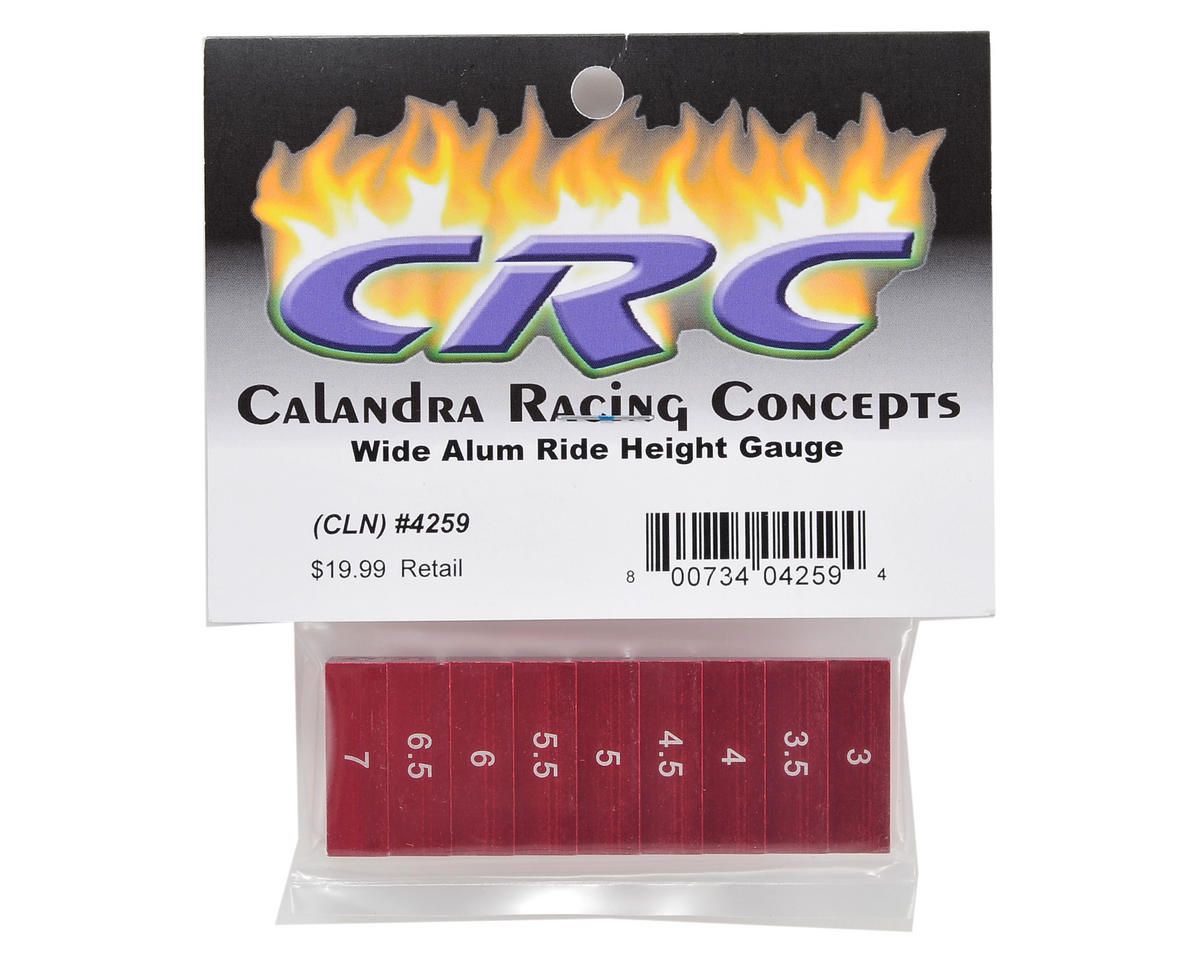 CRC Wide Ride Height Gauge (Red) - 4259