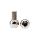 OfficinaRC - BALL STUD 4.9MM ALLOY NICKEL HARD COATED - SWAY BAR (4) - OFC-49-SB
