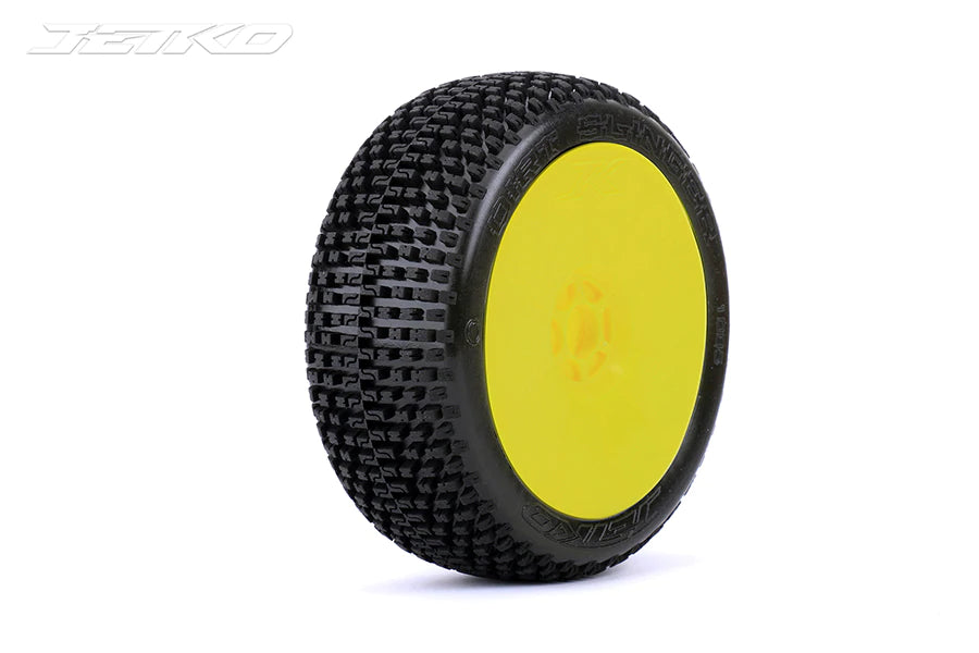 JETKO DIRT SLINGER 1/8 BUGGY PRE-GLUED TIRES (PAIR) - JKO1005D