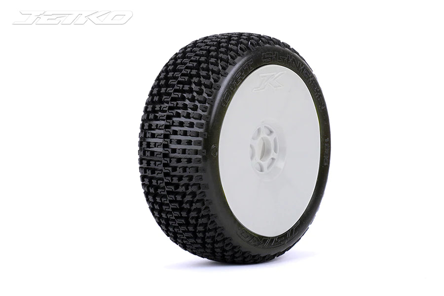 JETKO DIRT SLINGER 1/8 BUGGY PRE-GLUED TIRES (PAIR) - JKO1005D