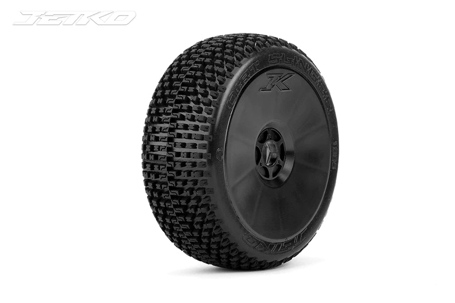 JETKO DIRT SLINGER 1/8 BUGGY PRE-GLUED TIRES (PAIR) - JKO1005D