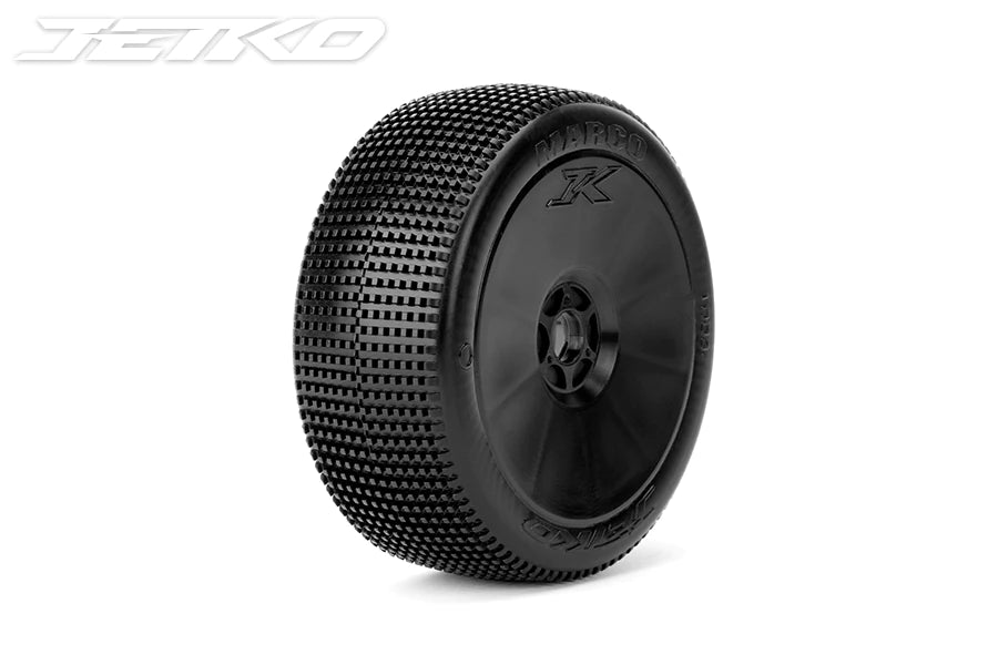 JETKO MARCO 1/8 BUGGY PRE-GLUED TIRES (PAIR) - JKO1003D