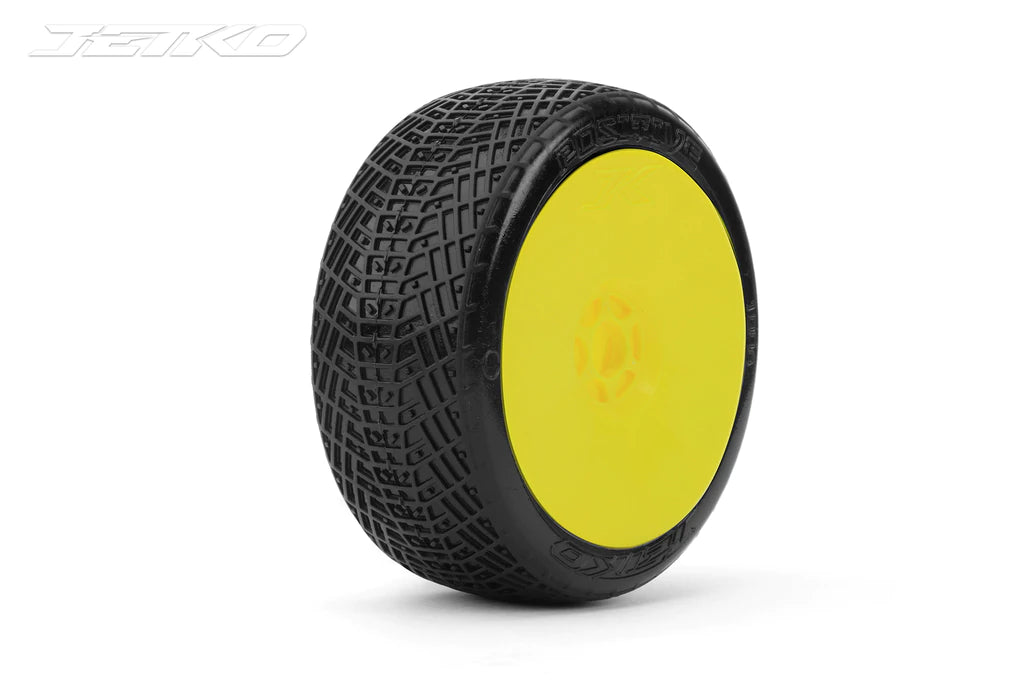 JETKO POSITIVE 1/8 BUGGY PRE-GLUED TIRES (PAIR) - JKO1006D