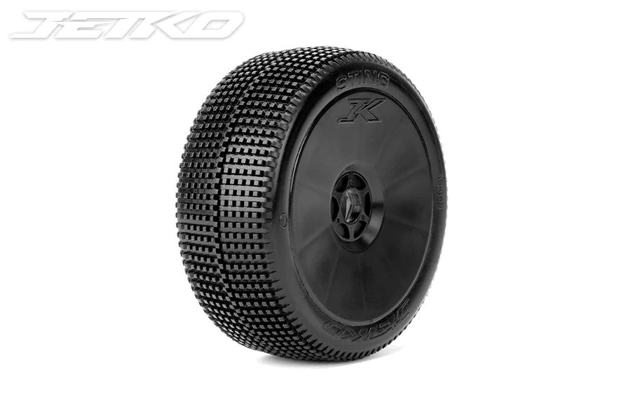 JETKO STING 1/8 BUGGY PRE-GLUED TIRES (PAIR) - JKO1001D
