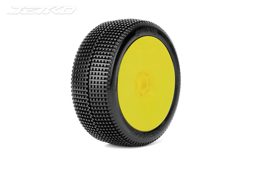 JETKO STING 1/8 BUGGY PRE-GLUED TIRES (PAIR) - JKO1001D