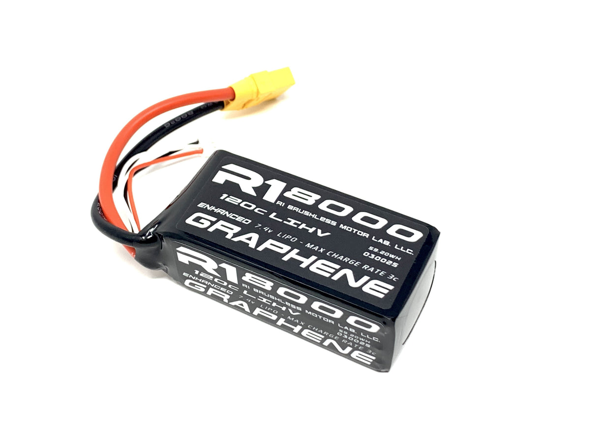 R1 Wurks - 8000 Mah 120c 2S Shorty Soft Case For Drag Racing - 030025