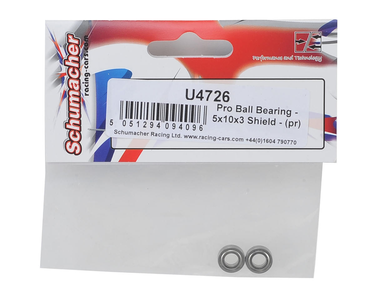 Schumacher - 5x10x3 Pro Ball Bearing (2) - U4726