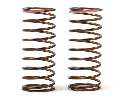 Tekno RC - Shock Spring Set (front, 1.4x10.125, 3.61lb/in, 50mm, pink) -7233