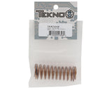 Tekno RC 63mm Rear Shock Spring Set (1.3x12.125mm) (Black - 2.2lb/in) - 7242