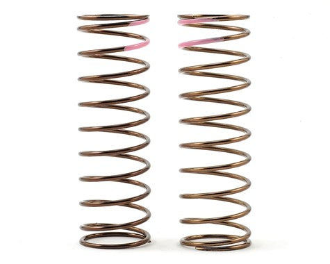 Tekno RC Low Frequency 75mm Front Shock Spring Set (Pink - 3.82lb/in) - 8764