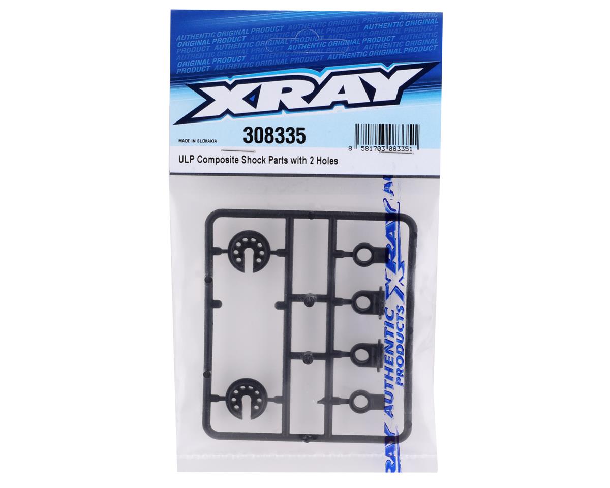 XRAY X4 -ULP COMPOSITE SHOCK PARTS WITH 2 HOLES - 308335